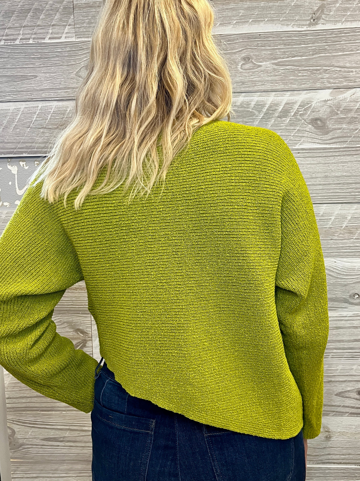 Ramona Lime Sweater