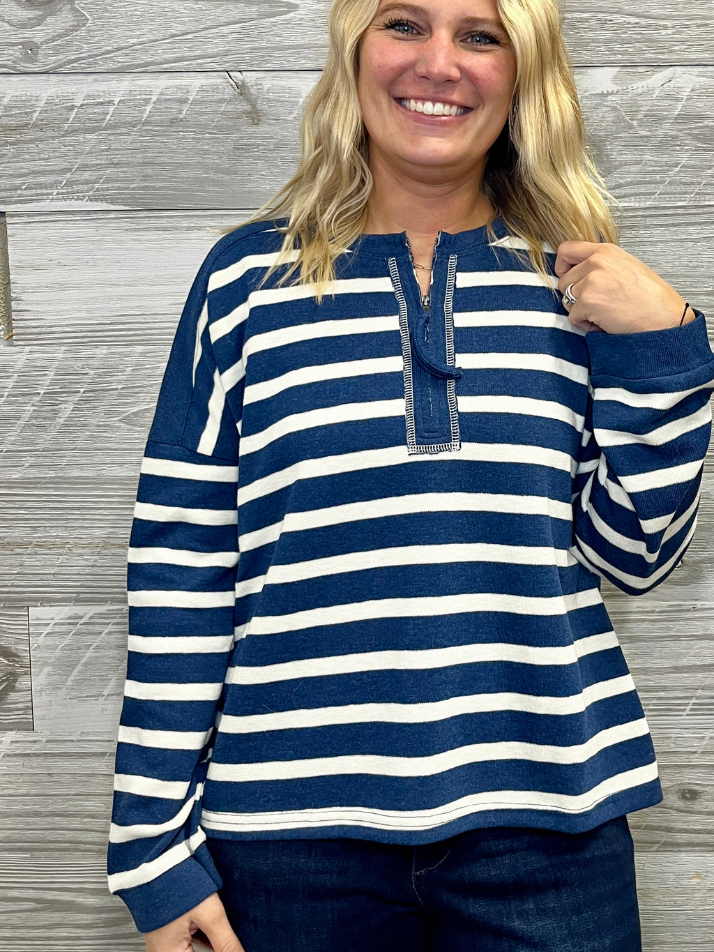 Neva Stripe Top