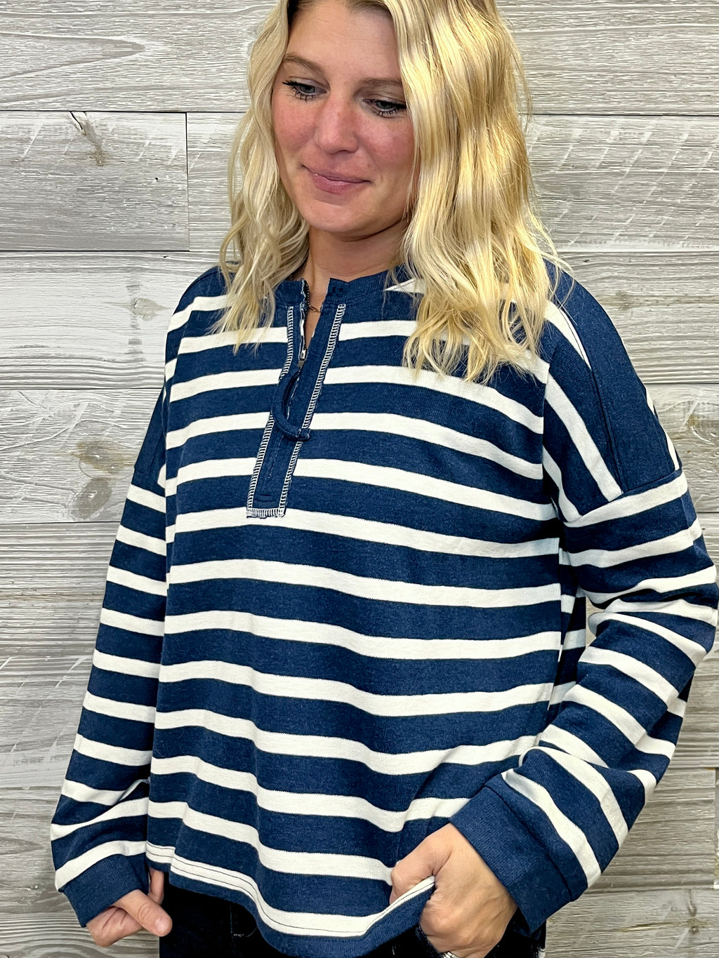 Neva Stripe Top