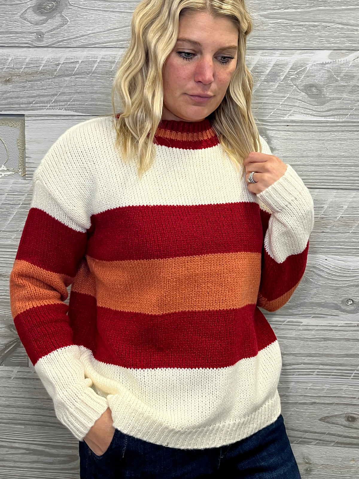 Sandra Stripe Sweater