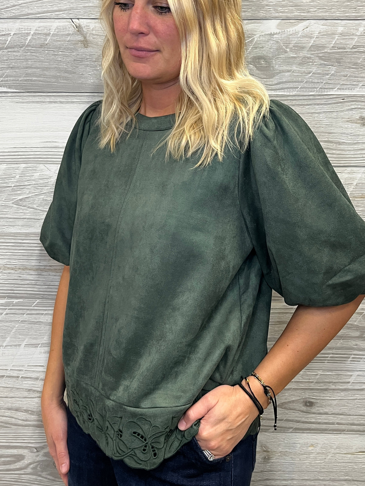 Roxy Linen Top