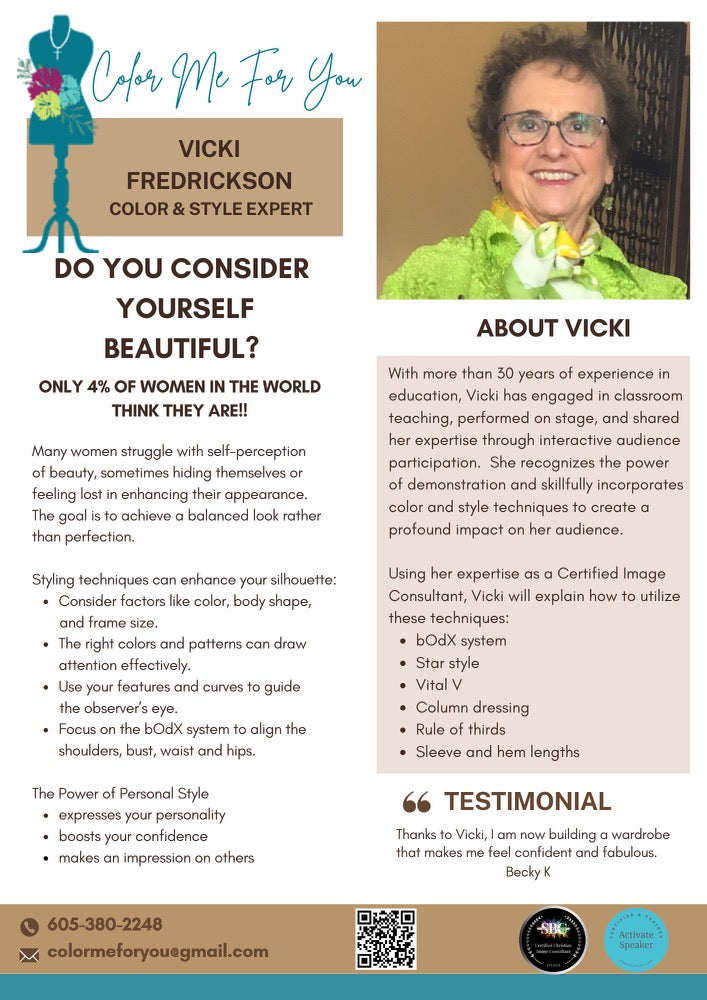 Color Me For You Seminar