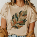 Fall Watercolor Leaf Tee