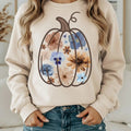 Watercolor Pumpkin Sweatshirt