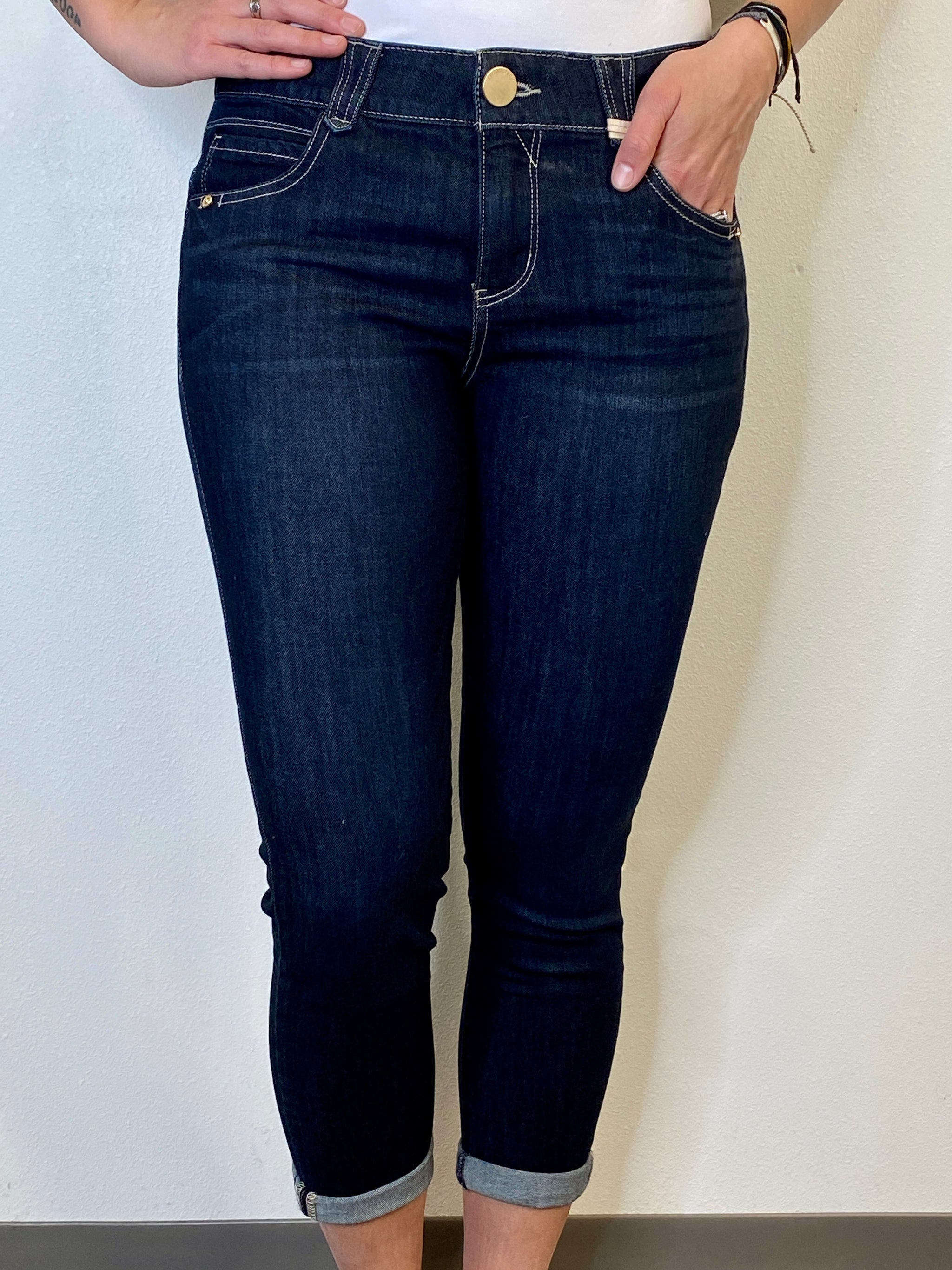 Democracy Emily Ankle Skimmer Jeans - Two Dreams Boutique